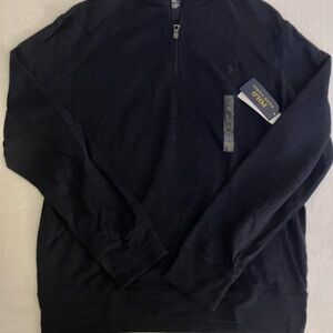 Polo Ralph Lauren Dark Blue Zip-Up Sweater
